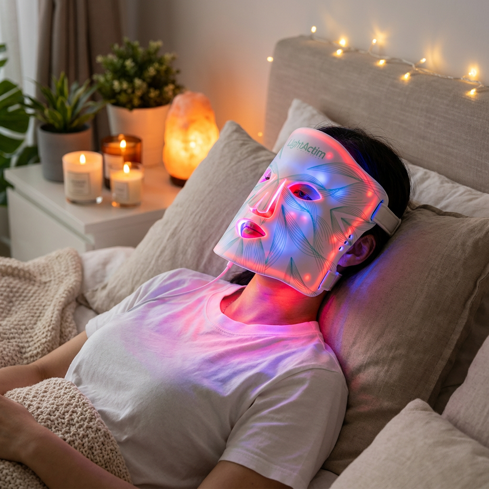 Advanced 7-Color LED Silicone Facial Mask – Professional Anti-Aging Light Therapy System